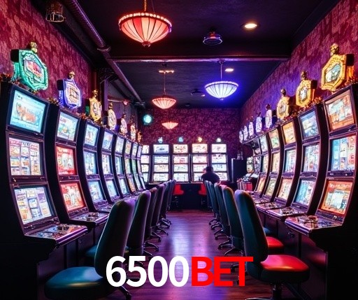 Interface moderna da plataforma 6500Bet